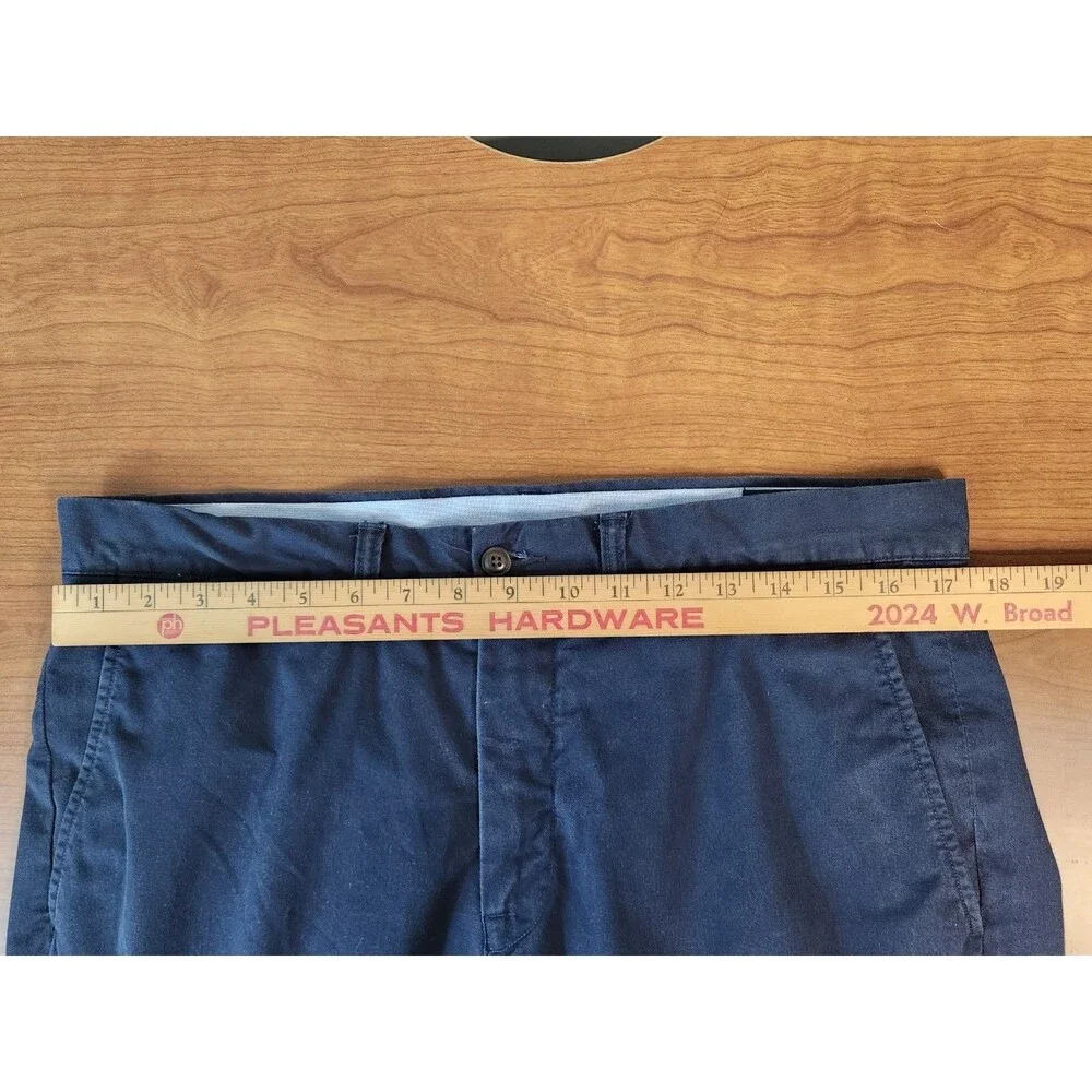 Polo Ralph Lauren Mens Stretch Straight Fit The Polo Chino Navy Blue 34x30